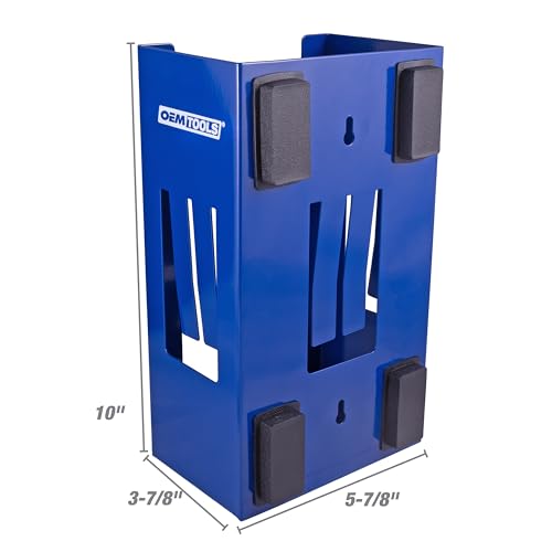 oemtools 23124 blue magnetic glove dispenser disposable gloves box holder magnetic glove box holder for wall mount