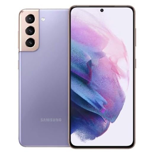 Samsung Galaxy S21 5G, US Version, 128GB, Phantom Violet - Unlocked (Renewed)
