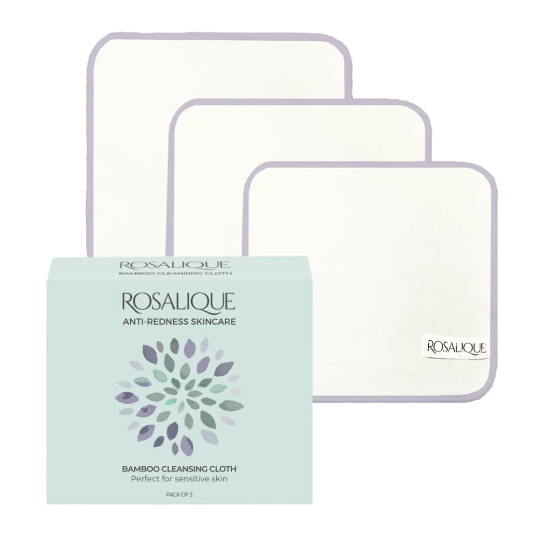 Rosalique Bamboo Cleansing Cloths (Set of 3)