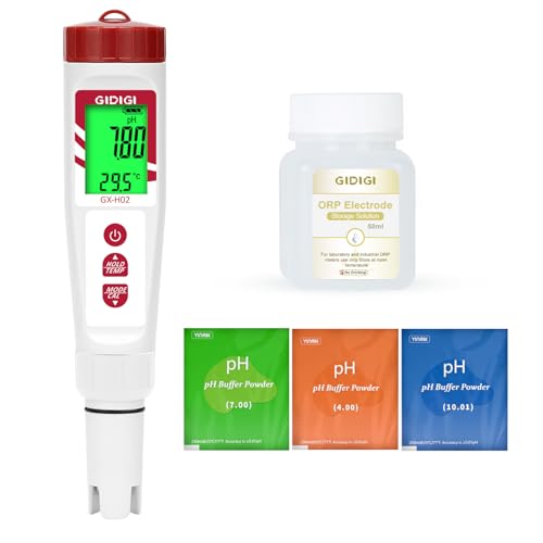 Scegliere un tester dell'acqua all'idrogeno che meglio si adatta alle tue esigenze può essere un'esperienza impegnativa. Il servizio post-vendita completo di GIDIGI garantisce la tua scelta: ① Dotato di un pacco di polvere di calibrazione del pH, un pacco di polvere di calibrazione da 256 mV, una soluzione di protezione dell'elettrodo da 50 ml - completamente preparato per l'uso precoce e la successiva manutenzione del misuratore del pH; ② In caso di problemi con il prodotto, puoi contattarci e li risolveremo per te entro 24 ore~