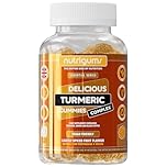 Turmeric, Ginger & Black Pepper Complex Gummy | Light Spiced Fruit Flavour | 60 Vegan Gummies | Joint Support, Digestive Health & Anti-Inflammation by NUTRIGUMS®