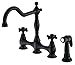 Gerber D404457BS Kitchen Faucet, Satin Black
