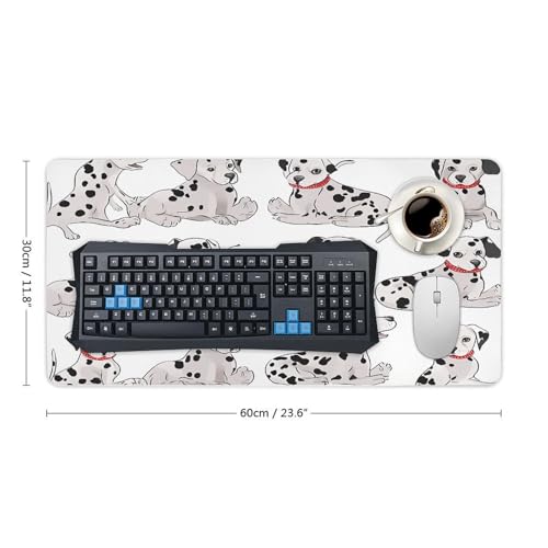 Cute Dalmatian Desk Pad con Base de Goma 30x60 cm miniatura 2