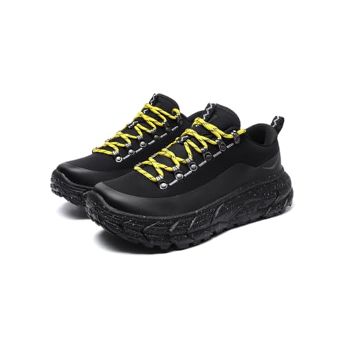 Men's Waterproof Hiking Shoes, Low-Top Trail Running Sneakers, Shock Absorbing Work Boots3