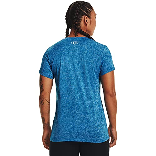 Image of Under Armour Womens Tech V-Neck Twist Short-Sleeve T-Shirt