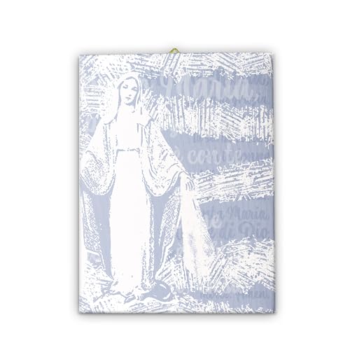 Toile pop-art Vierge Miraculeuse décor salon moderne 30x40 cm Bonella