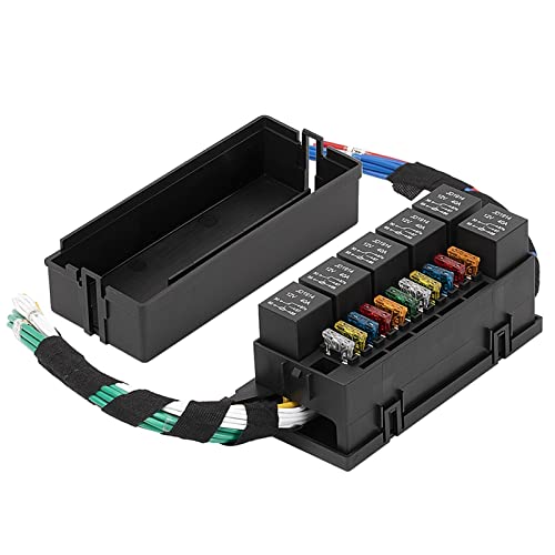 Faisceau de câblage avec base relais 11 broches et support 6 broches 12V pour auto