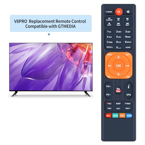 Télécommande GTMEDIA V7S V8Pro V7 Plus satellite - Solution touches usées