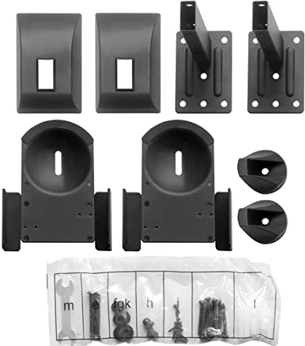 Suptek SPM201 CA Speaker Wall Mounts, Dual Speaker Stands thumb #3