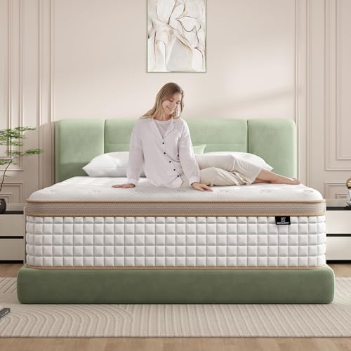 Firm King Hybrid Mattress with Springs
