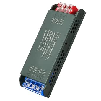 URAQT 220V naar 24V LED-transformator, 24V 100W LED-voeding, ultradunne LED-transformatordriver, geruisloze LED-driver met constante spanning, geschikt voor laagspannings-LED-strips, LED-verlichting