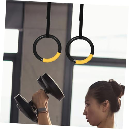 Anillas de gimnasia con correas para entrenamiento fitness miniatura 6