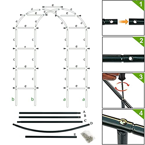 Treillis pour rosiers résistant aux intempéries pour sublimer votre jardin - 8