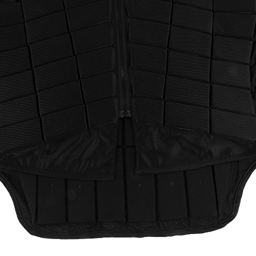 Almencla Criança Negra Masculina Feminina Colete Protetor Corporal Equestre - Mulheres M