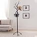 Kings Brand Bronze Finish Metal Hall Tree Coat & Hat Rack with Branches