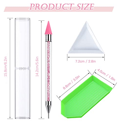 Zynery 3 Pcs Wax Pen, Diamond Painting Pens No Wax Needed Self-Stick Drill Pens, Diamond Art Pens For Diy Crafts Painting Cross-Stitch Nail Art #TOP1