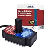 Zerostart 3400021 Magnetic Engine Block Heater Thermostat Protected | 300 Watt Magnet Heater for Oil Pans, Transmissions, and Engines | 6 Foot Cord, 120 Volts, CSA Certified