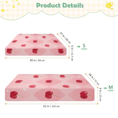 Parure de lit imperméable rouge cerise haut de gamme à strass pailletés - 4