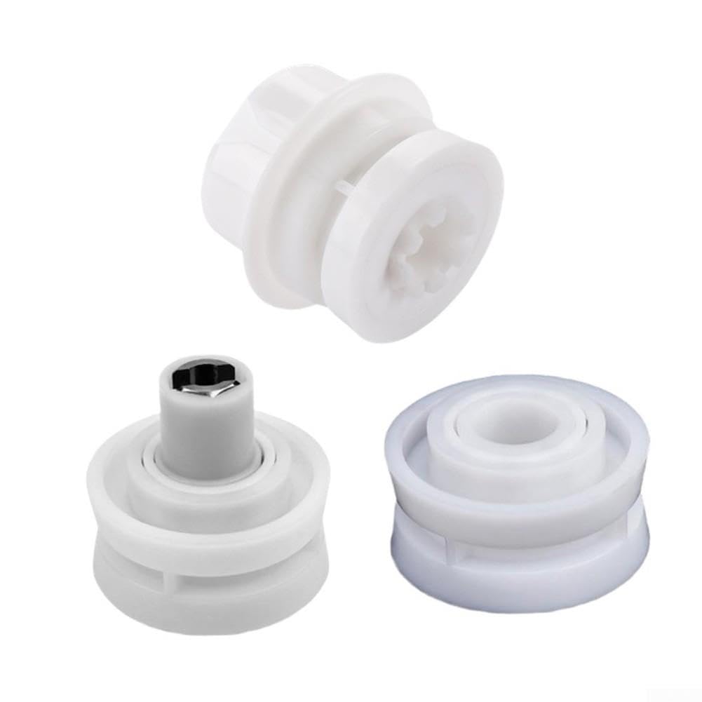 Polea de Eje para Hayward para tigershark RC9956CC RC9950A - Repuesto Plástico Kit 3 Unidades Mejora Movilidad Piscina
