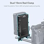 SmallRig-V-Mount-Battery-Adapter-Plate-for-BMPCC-4K-6K-6K-Pro-Mirrorless-DSLR-Cameras-Comes-with-8V12V142V-D-Tap5V-2A-USB-Output-Ports-and-15-mm-Rod-Clamp-3203