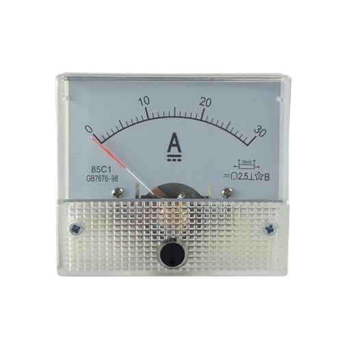 Ampèremètre analogique de précision 85C1 cadran réglage fin jauge DC 15A