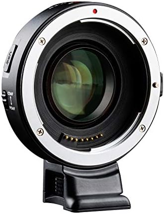 VILTROX EF-EOS M2 Auto Focus Lens Adapter 0.71x Reducer Speed Booster for Canon EF Mount Lens to Canon EF-M Mount Mirrorless Camera EOS-M M2 M3 M5 M6 M10 M50 M100