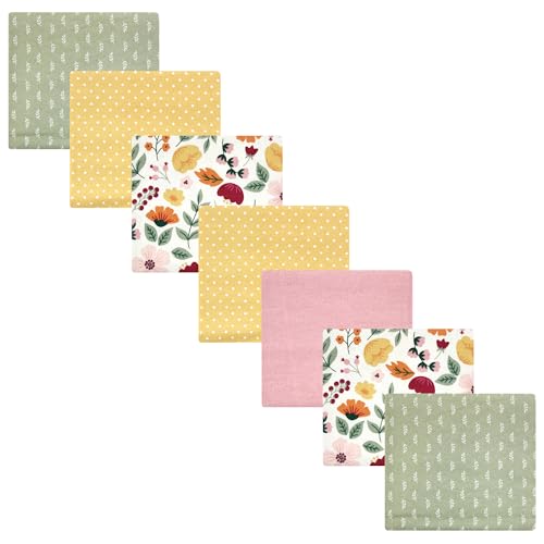 Image of Luvable Friends Little Treasure Flannel Receiving Blankets 7pk