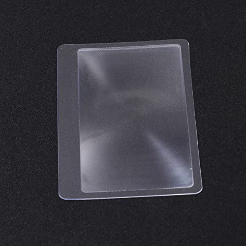 STOBOK 8 Unidades Carteira Bolso Lente Lupas Lente De Leitura Fogo De Lente Fresnel Lente Fresnel Pe
