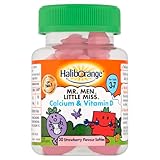 Haliborange Kids Vitamin D Calcium Softies Strawberry Shapes (30)