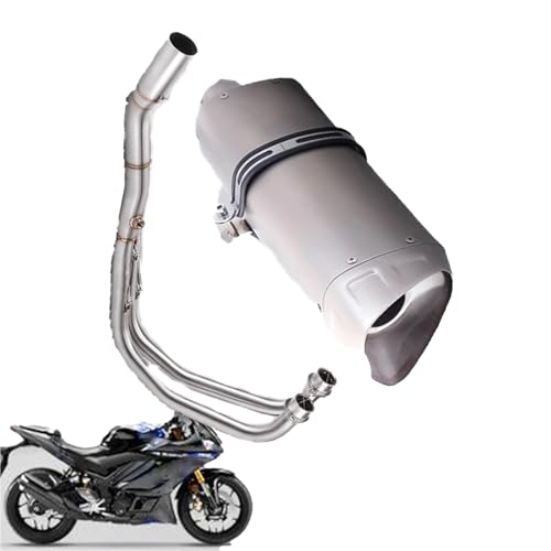 Pot d'échappement moto Yamaha MT03 pour remplacer un système d'origine rouillé
