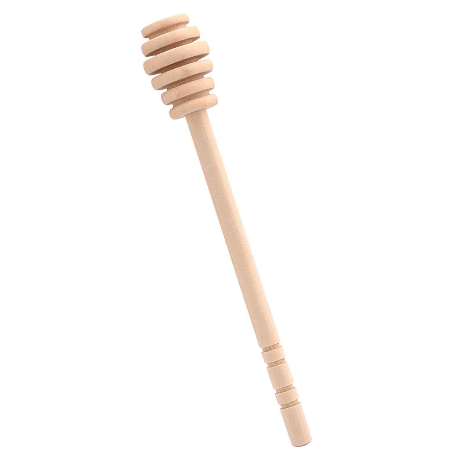 Honiglöffel-Set aus Holz für die Drizzling Collection, Küchenutensilien aus Holz (Nehmen Sie Honey King Slotting 16CM)