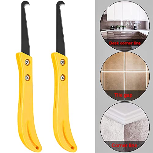 7 stuks breeuwgereedschap kit - 4 metalen bal tegel kit kit kit afwerking gereedschap en 3 voegzaag, tegel gezamenlijke tool, tegel vloer gezamenlijke reparatieset, breeuwen rand gereedschap, kit afwerking - Afbeelding 7