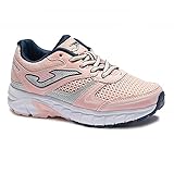 zapatillas joma niña blancas  JOMA Vitaly Jr 2113, Zapatillas de Running para Niña, Rosa/Marino, EU 38