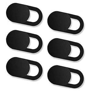 6pcs Oval Mobile Phone Camera Cover Sticker Webcam Protective Cover Laptop Camera Protective Cover Anti-dust Sliding…