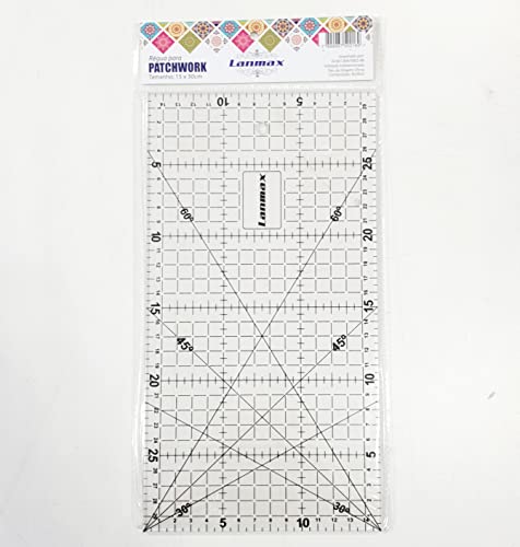 Régua Patchwork 15x30