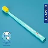 Curaprox 5 x szczoteczka do zębów CS 3960 Super Soft - ręczna szczoteczka do zębów dla dorosłych z 3960 włosiem Super Soft CUREN - 5 sztuk, kolor losowy