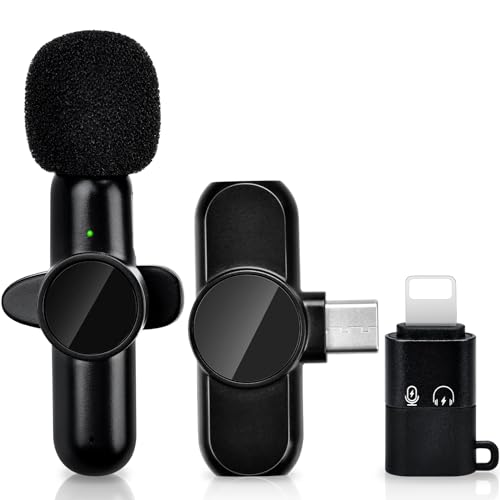 Microfono Lavalier Wireless Per IPhone - Plug & Play, Riduzione Rumore, Perfetto Per TikTok E Live Streaming - Foto 2