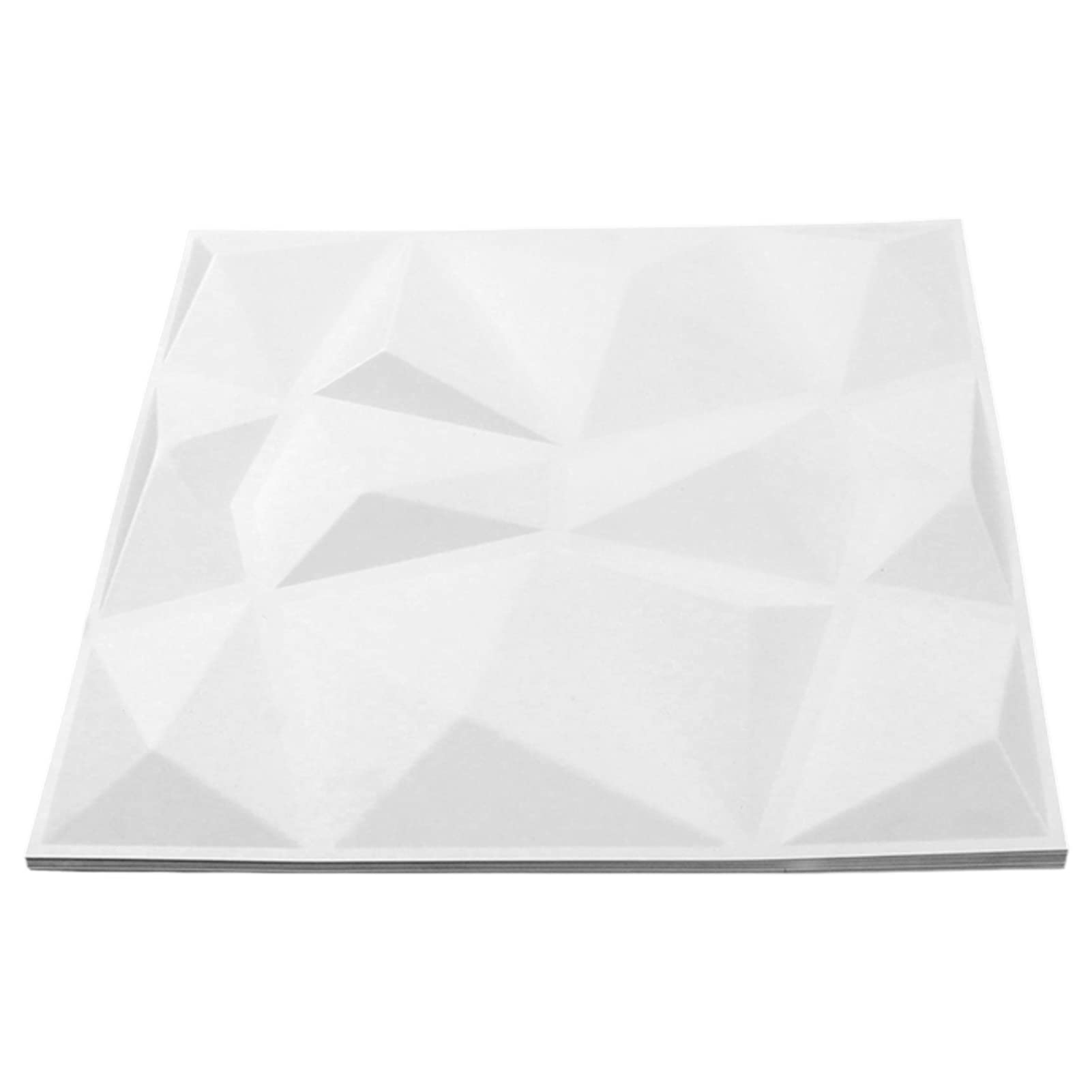 Set di 12 pannelli decorativi in PVC ecologico per pareti 3D