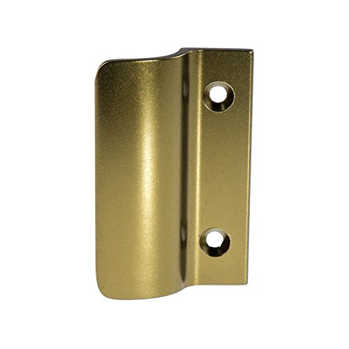 Balkongriff FH-Flach stabiler Ziehgriff aus Aluminium - F4 eloxiert - Balkontürgriff