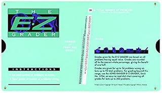 E-Z GRADER RECTANGLE SHAPED SCORE (Set of 6)