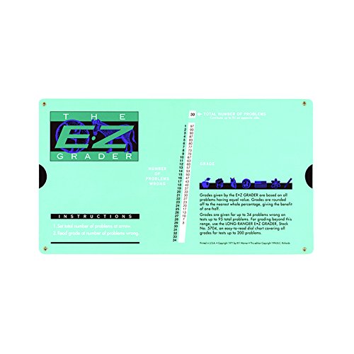 ORIGINAL E-Z GRADER E-Z GRADER RECTANGLE SHAPED SCORE (Set of 6)