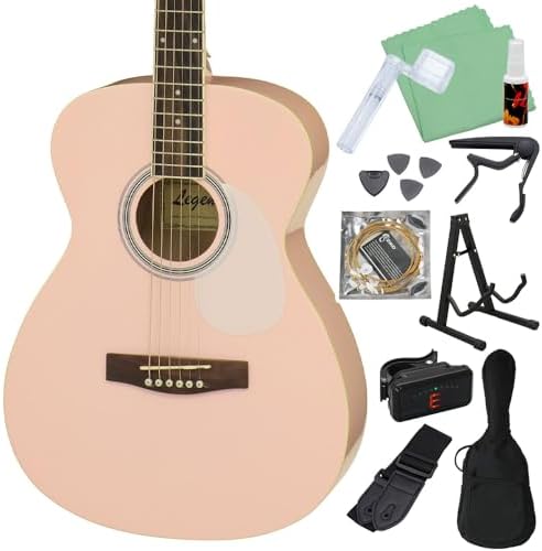 Amazon | LEGEND FG-15 Natural アコースティックギター初心者セット12 