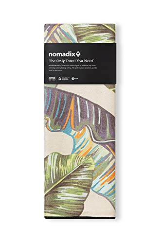 Nomadix Toalha original - perfeita para praia, piscina, viagem, acampamento, ioga - feita com materi