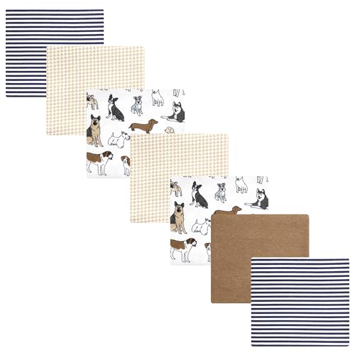 Image of Luvable Friends Little Treasure Flannel Receiving Blankets 7pk