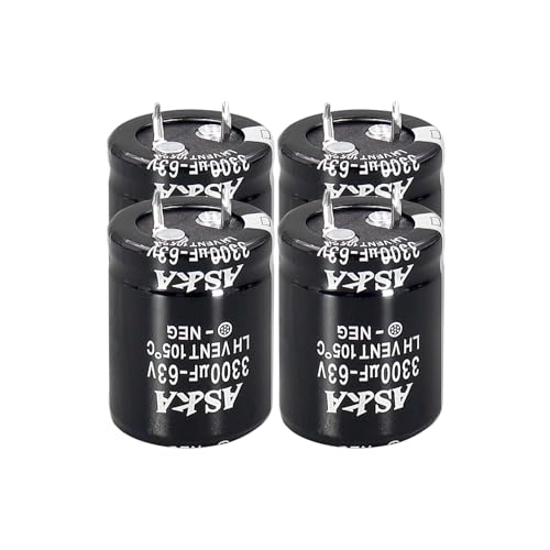 Condensateurs 63V 3300uF haute performance pour lissage de caisson de basses et audio