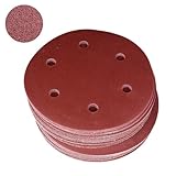 50 Stück 9 Zoll 6-Loch Aluminium Schleifscheiben, geeignet für...
