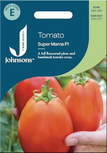 Johnsons Tomato â€˜Super Mama F1â€™ Seeds for Plant