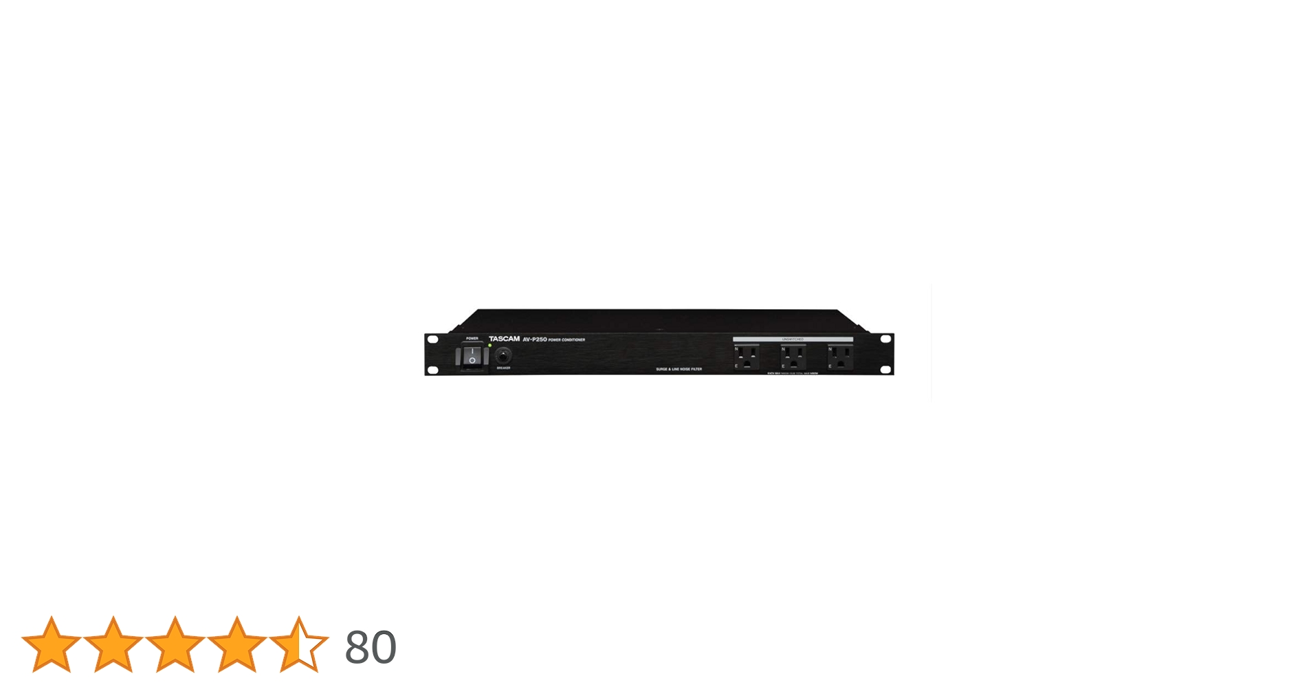 Amazon.co.jp: TASCAM AV-P250 Power Distributor/Conditioner
