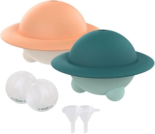 Miniatura 7 de Bandeja para cubitos de hielo, máquina de bolas de hielo, molde para hacer bolas de hielo de color caramelo, molde redondo de silicona para cubitos