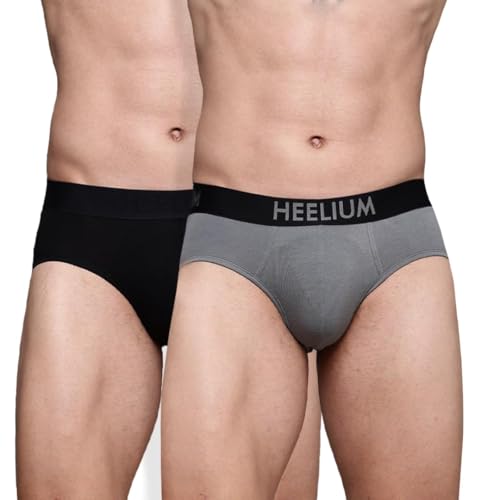 Image of HEELIUM Bamboo Underwear Brief for Men | 3X Softer Than Cotton & Odour Free | Stretchy Fabric & Durable Waistband